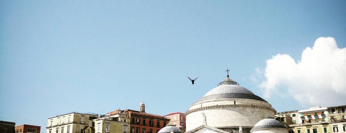 Piazza del Plebiscito is one of Naples.