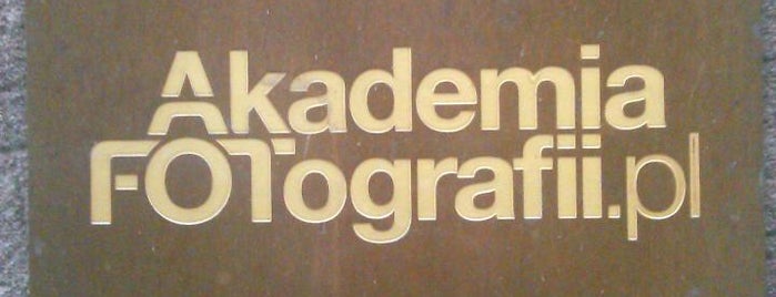 Akademia Fotografii is one of Gespeicherte Orte von Anna.