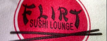 Flirt Sushi Lounge is one of Lugares favoritos de Garrett.