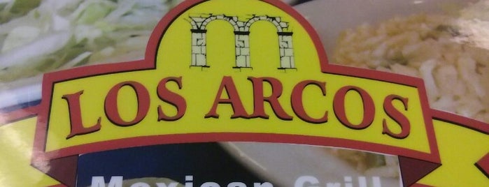 Los Arcos Mexican Grill is one of สถานที่ที่ Trevor ถูกใจ.