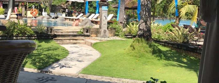 Puri Bagus Candidasa Villas Bali is one of Gianluca : понравившиеся места.