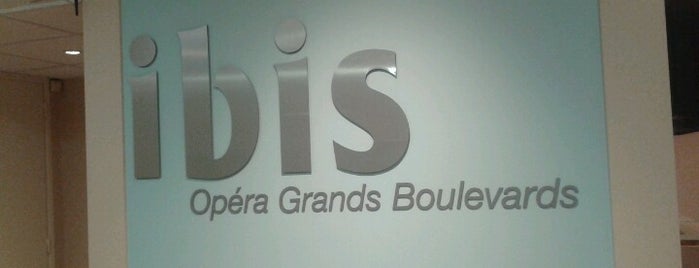 Ibis Grands Boulevards - Opéra is one of Mes lieux à Paris.