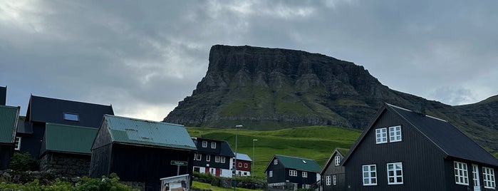 Gásadalur is one of Faroe Island.