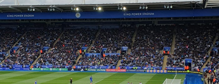 King Power Stadium is one of Football grounds visited.