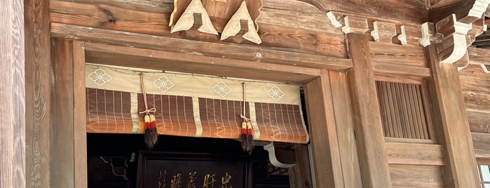 Takeda Shrine is one of 「どうする家康」ゆかりのスポット.
