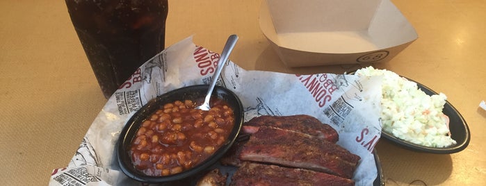 Sonny's BBQ is one of Favorite Lunch Spots.