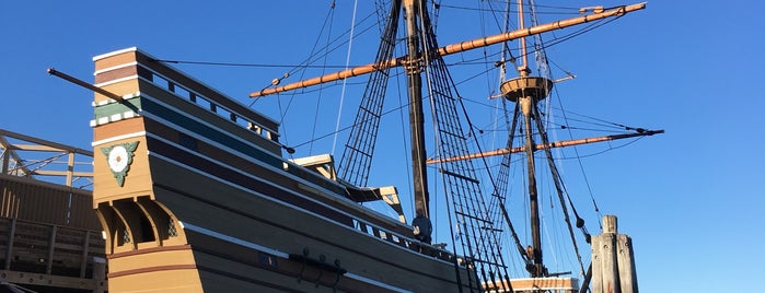 Mayflower II is one of Boston, MA.