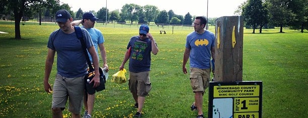 Winnebago County Community Disc Golf Course is one of Frequent Visits.