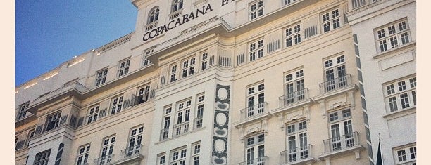 Belmond Copacabana Palace is one of Rio Rio Rio!.
