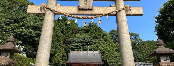 早吸日女神社 is one of 神社.