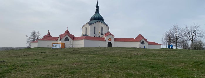 Poutní kostel sv. Jana Nepomuckého na Zelené hoře is one of České památky Unesco.