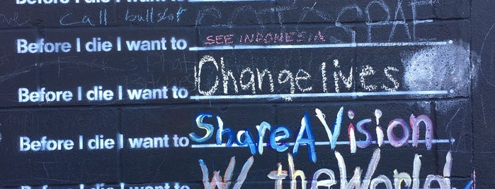 before i die chalk wall is one of New orleans.