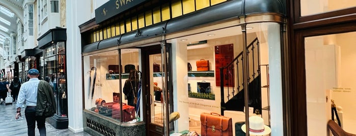 Swaine Adeney Brigg is one of London Shop & Eat.