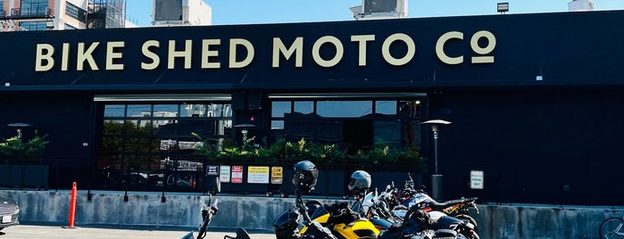 Bike Shed Moto Co is one of Orte, die Paul gefallen.