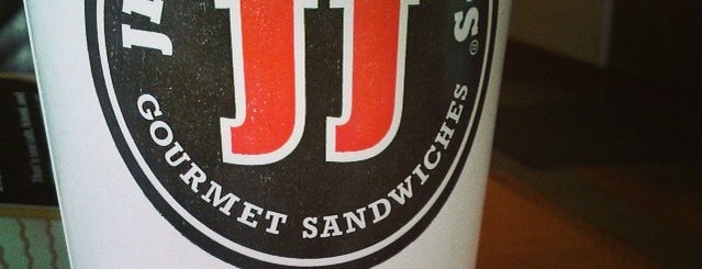 Jimmy John's is one of places we go!.
