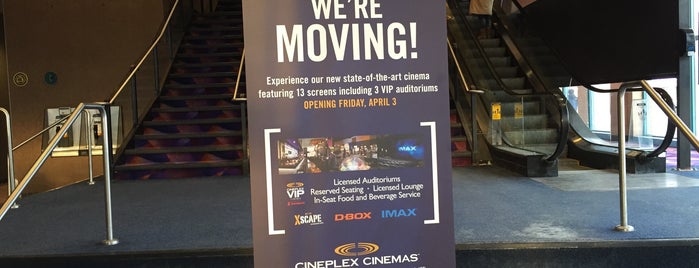 Cineplex Odeon First Markham Place Cinemas is one of Saved Locations.