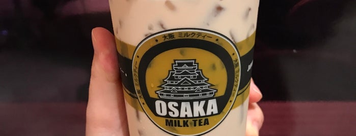 Osaka Milk Tea is one of Thailand.