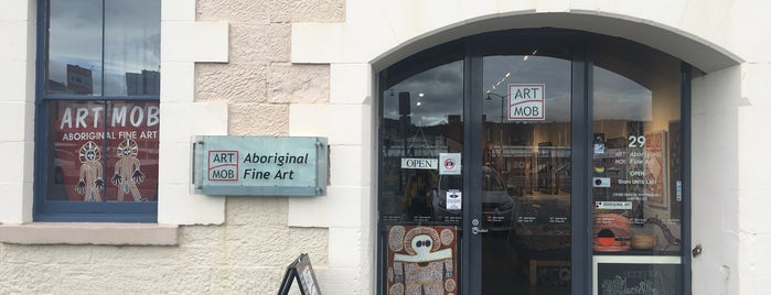 Art Mob is one of Guide to Hobart's best spots.
