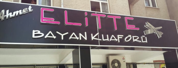 Elitte Bayan Kuaförü is one of Özge : понравившиеся места.