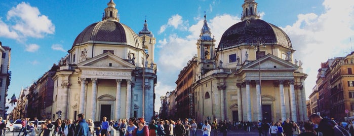 Piazza del Popolo is one of Lugares favoritos de Marie.