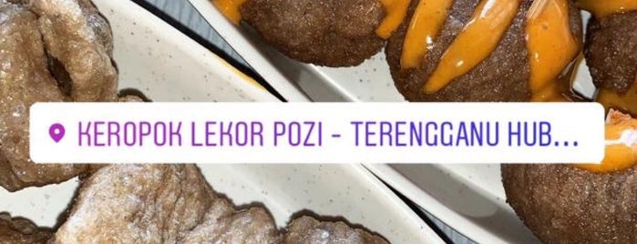Keropok Lekor Pozi is one of terengganu.
