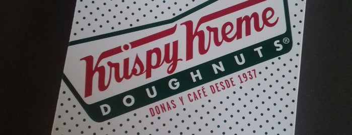 Krispy Kreme is one of postres.