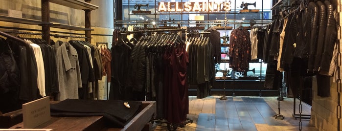 AllSaints is one of Shopping loves Antwerp.