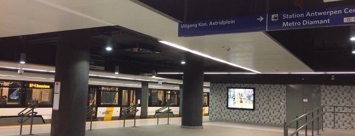 Premetrostation Astrid is one of Most visited.