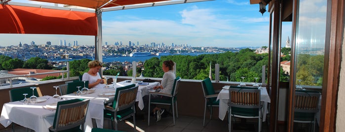 360 Panorama Restaurant is one of Istanbul cafes.