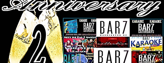Bar 7 is one of Happy 2 Year Anniversary Ra.Free & Bar 7.