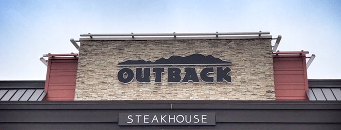 Outback Steakhouse is one of my regular  haunts.