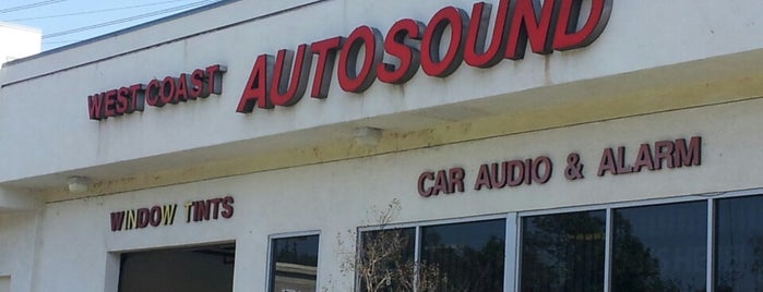 West Coast Autosound is one of Southern California Locations.