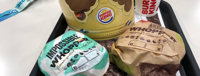 Burger King is one of Orte, die Michael gefallen.