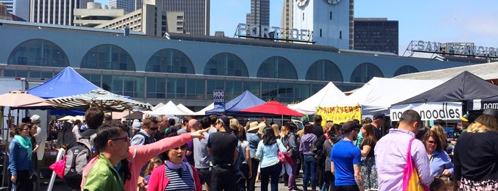 Ferry Plaza Farmers Market is one of 100 SF Things to Do before you Die.