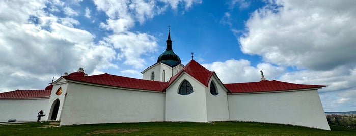 Poutní kostel sv. Jana Nepomuckého na Zelené hoře is one of CZ/SK Unesco List.