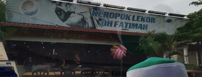 Keropok Lekor Oh Fatimah is one of Kuantan.