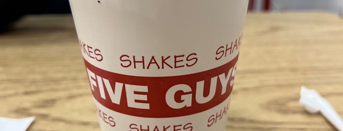 Five Guys is one of Places.