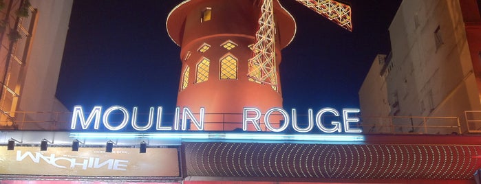 Moulin Rouge is one of Paris Gidilen Yerler.