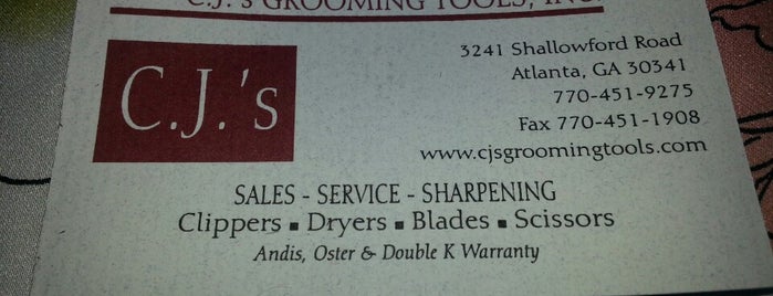 Cjs Grooming Tools is one of Chester'in Beğendiği Mekanlar.