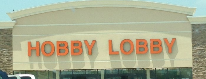 Hobby Lobby is one of Tempat yang Disukai Colin.