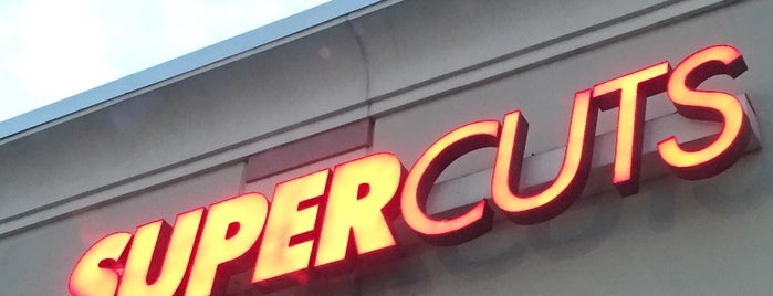 Supercuts is one of frequent places.
