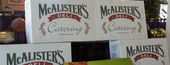 McAlister's Deli is one of The 7 Best Places for Peach Tea in Arlington.