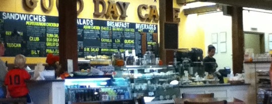 Good Day Cafe is one of Lugares favoritos de Rachel.