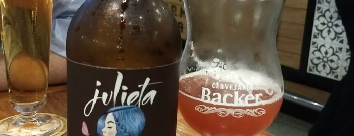 Cervejaria Backer is one of BH.