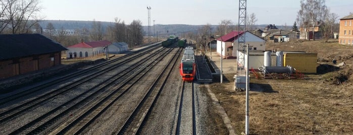 Железнодорожная Станция Алексин is one of Orte, die Максим gefallen.