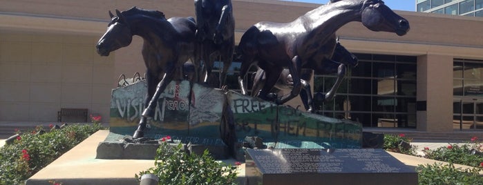 Horses Sculpture is one of College Station, TX.