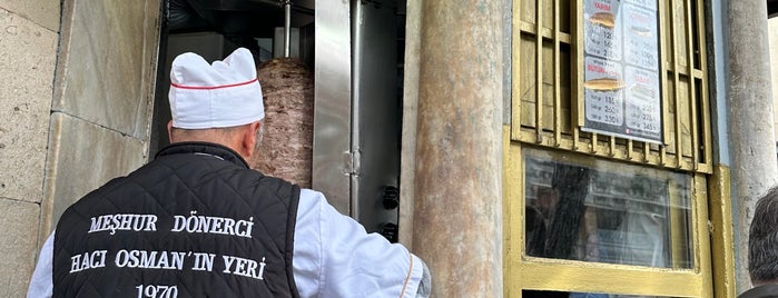 Meşhur Dönerci Hacı Osman'ın Yeri is one of Dönerciler, Türk, Ortadoğu ve Balkan mutfakları.