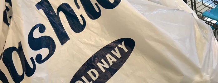 Old Navy is one of shopping in the "A".