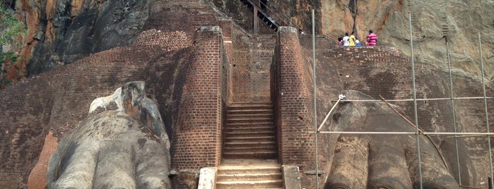 Sigiriya Rock is one of Sri Lanka.