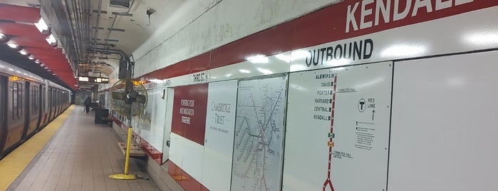 MBTA Kendall/MIT Station is one of Went Before 4.0.
